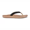 Flip-Flop OluKai Nonohe Black Golden Sand Damen