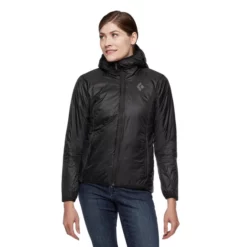Jacke Black Diamond Vision Hybrid Hoody Black Damen
