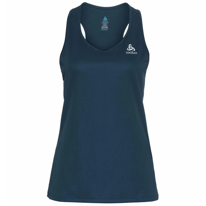 Sportshirt Odlo Crew Neck Essential Blue Wing Teal Damen 3 Sportshirt Odlo Crew Neck Essential Blue Wing Teal Damen