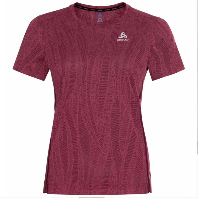 Sportshirt Odlo Crew Neck S/S Zeroweight Engineered Paradise Pink Melange Damen 3 Sportshirt Odlo Crew Neck S/S Zeroweight Engineered Paradise Pink Melange Damen