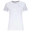 Sportshirt Odlo Crew Neck S/S Essential Print White Damen 1 Sportshirt Odlo Crew Neck S/S Essential Print White Damen -Camping Geschäft 1 313751 10000 1