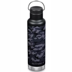 Thermosflasche Klean Kanteen Classic Black Camo 592 Ml