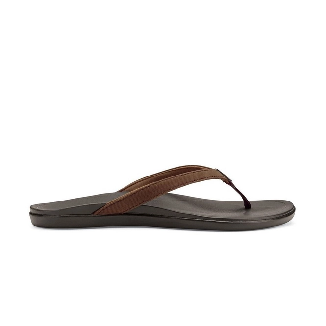 Flip-Flop OluKai Ho'opio Dark Java Damen 3 Flip-Flop OluKai Ho'opio Dark Java Damen