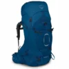 Rucksack Osprey Aether 65 Deep Water Blue (L/XL) 1 Rucksack Osprey Aether 65 Deep Water Blue (L/XL) -Camping Geschäft 1 web 0467 aether 65 s21 side deep water blue 2