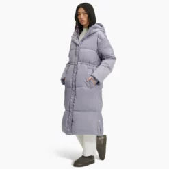 Jacke UGG Keeley Long Puffer Coat Cloudy Grey Damen -Camping Geschäft 1131539 CYGR 2 1