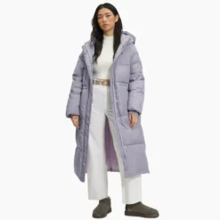 Jacke UGG Keeley Long Puffer Coat Cloudy Grey Damen -Camping Geschäft 1131539 CYGR 5 1