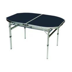 Campingtisch Bo-Camp Ovales Koffermodell (120 X 80 Cm)