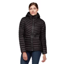Jacke Black Diamond Approach Down Hoody Black Damen