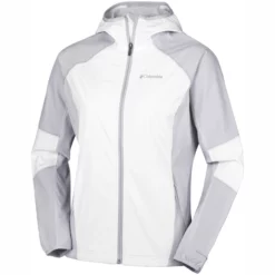 Jacke Columbia Sweet As Softshell Hoodie White Cirrus Grey Damen