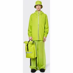 Regenjacke Rains Storm Breaker Reflective Digital Lime Unisex