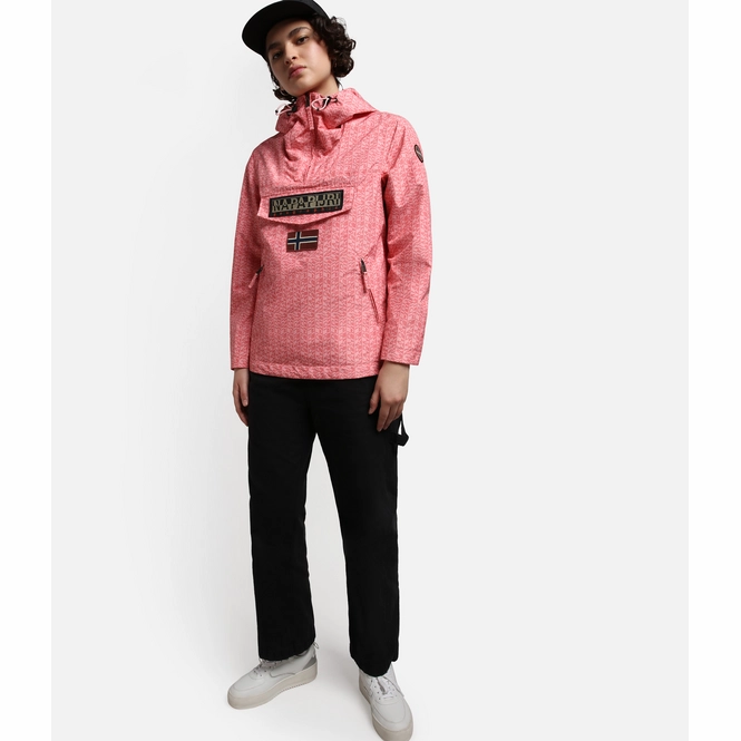 Jacke Napapijri Rainforest Summer Print 3 Pink AOP FAF Damen 8 Jacke Napapijri Rainforest Summer Print 3 Pink AOP FAF Damen – Bild 6