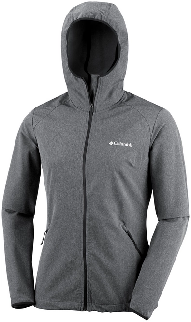 Jacke Columbia Heather Canyon Softshell Schwarz Damen 4 Jacke Columbia Heather Canyon Softshell Schwarz Damen – Bild 2