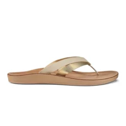 Slipper OluKai Kaekae Tapa Golden Sand Damen