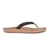 Flip-Flop OluKai Nonohe Dark Java Golden Sand Damen -Camping Geschäft 20440 48GS 001 W Nonohe DkjGlds 1024x1024