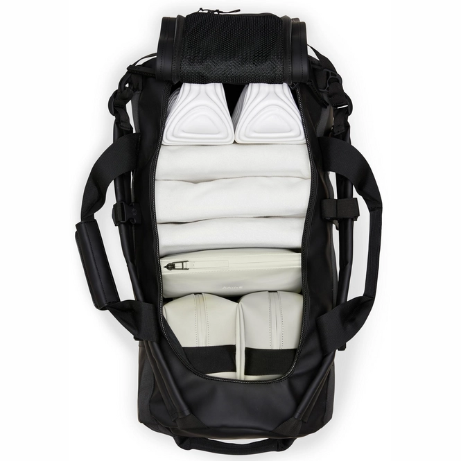 Reisetasche Rains Duffel Bag Small Unisex Black 5 Reisetasche Rains Duffel Bag Small Unisex Black – Bild 3