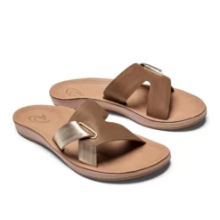 Slipper OluKai Nonohe 'Olu Tan Golden Sand Damen -Camping Geschäft 3 20441 34GS 003 W NonoheOlu TanGlds 1024x1024