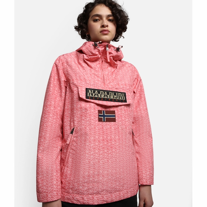 Jacke Napapijri Rainforest Summer Print 3 Pink AOP FAF Damen 9 Jacke Napapijri Rainforest Summer Print 3 Pink AOP FAF Damen – Bild 7