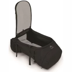 Rucksack Osprey Farpoint Trek 75 Herren Black -Camping Geschäft 3 farpointtrekpack75 s22 side2 black 10003328