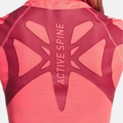 Sportshirt Odlo Crew Neck S/S Active Spine Siesta Damen -Camping Geschäft 313271 30716 2