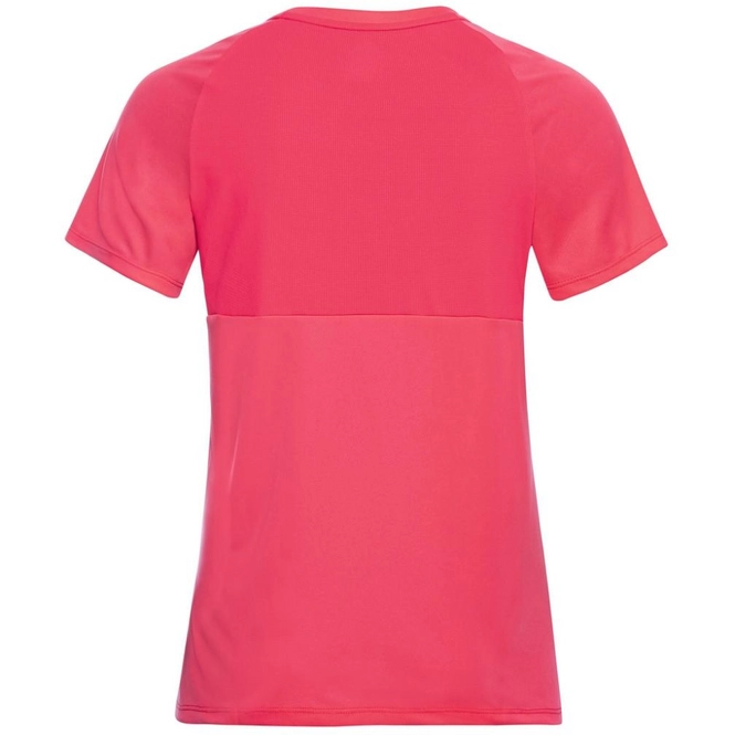 Sportshirt Odlo Crew Neck S/S Essential Chill-Tec Paradise Pink Damen 4 Sportshirt Odlo Crew Neck S/S Essential Chill-Tec Paradise Pink Damen – Bild 2
