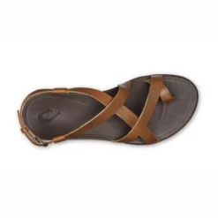 Sandale OluKai Upena Mustard Mustard Damen -Camping Geschäft 4 INT W Upena Musmus T