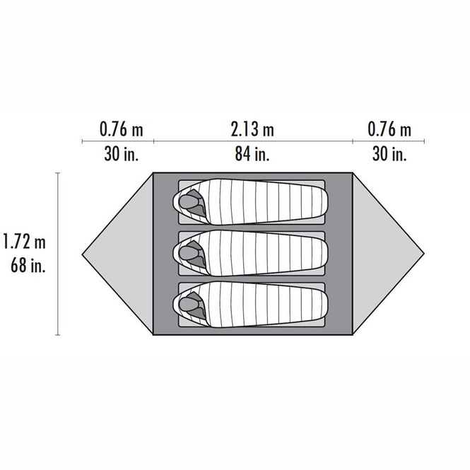 Zelt MSR Mutha Hubba NX Green 5 Zelt MSR Mutha Hubba NX Green – Bild 3
