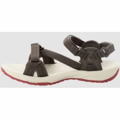 Sandale Jack Wolfskin Lakewood Ride Coconut Brown Auburn Damen -Camping Geschäft 4019041 5266 4 f340 lakewood ride sandal w coconut brown auburn