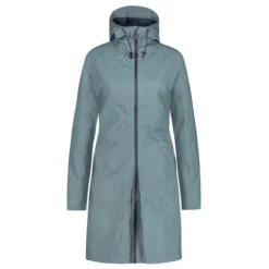 Regenmantel Agu SEQ Jacket Steel Blue Damen