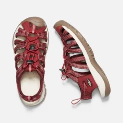 Sandale Keen Whisper Red Dahlia Damen -Camping Geschäft 5 1025041 PLD PDP