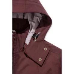 Jacke Carhartt Shoreline Jacket Women Deep Wine -Camping Geschäft 5 EU 102382 643 AV4