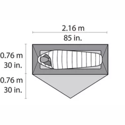Zelt MSR Hubba Hubba NX Grün -Camping Geschäft 5 hhnxgr7