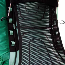 Backpack Osprey Rook 65 Schwarz -Camping Geschäft 6 Rook Adjustable AirSpeed ventilated trampoline suspended mesh backpanel web