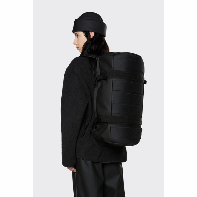 Reisetasche Rains Duffel Bag Small Unisex Black 9 Reisetasche Rains Duffel Bag Small Unisex Black – Bild 7