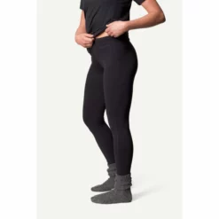 Legging Houdini Long Power Tights Women True Black -Camping Geschäft 7 WsLongPowerTights P TrueBlack S