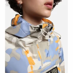 Jacke Napapijri Rainforest Summer Print 3 Violet Camo Damen -Camping Geschäft 8 NA4G7EF9Z ALT5