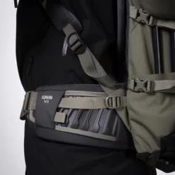 Backpack Bergans Alpinist V6 Medium 110 L Dark Green Mud Green Mud -Camping Geschäft 9 4391 13654 5