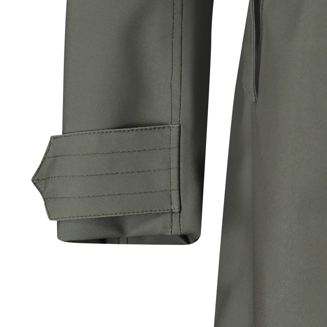 Regenjacke AGU Urban Outdoor Trench Coat Long Army Green Damen 12 Regenjacke AGU Urban Outdoor Trench Coat Long Army Green Damen – Bild 10