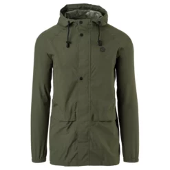 Regenjacke AGU Go Parka Army Green Unisex