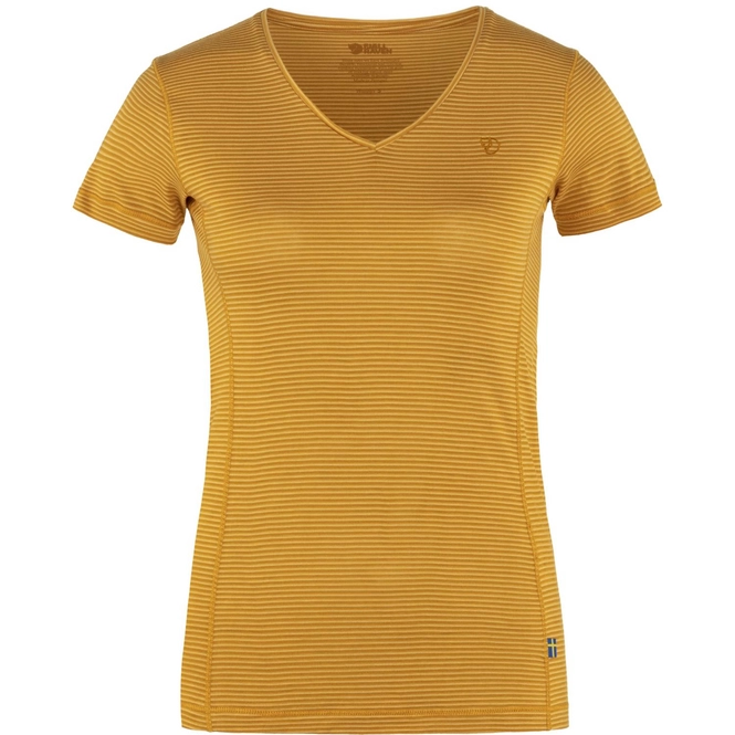 Fjallraven T-Shirt Fjällräven Abisko Cool Mustard Yellow Damen 3 Fjallraven T-Shirt Fjällräven Abisko Cool Mustard Yellow Damen