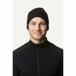 Mütze Houdini Desoli Thermal Hat True Black (Small) -Camping Geschäft Ms Desoli Thermal Hat True Black 850006 900 P F 3063 C low 2