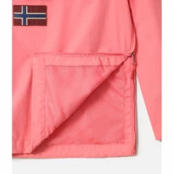 Jacke Napapijri Rainforest Summer Pocket 3 Pink Tear Damen -Camping Geschäft NA4G7FP1D ALT9