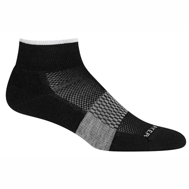 Socke Icebreaker Multisport Light Mini Black Snow Damen 3 Socke Icebreaker Multisport Light Mini Black Snow Damen