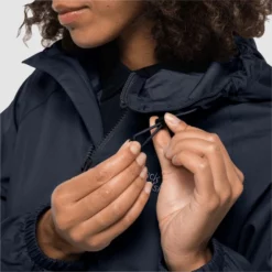 Jacke Jack Wolfskin Lakeside Trip Jacket Night Blue Damen -Camping Geschäft Women20Lakeside20night20blue204