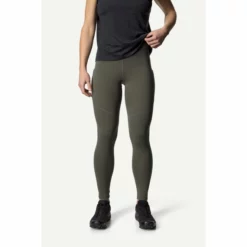 Legging Houdini Adventure Tights Women Baremark Green -Camping Geschäft Ws Adventure Tights Baremark Green 840013 174 P F 1625 C low