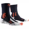 Wandersocken X-Socks Trek Outdoor Blau Orange