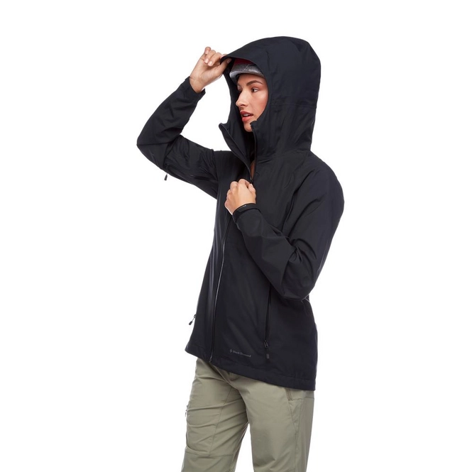 Jacke Black Diamond Highline Stretch Shell Black Damen 5 Jacke Black Diamond Highline Stretch Shell Black Damen – Bild 3