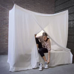 Moskitonetz Deconet Baumwolle Klassik 1 Tür (210 X 100 Cm)