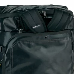 Rucksack Eagle Creek Cargo Hauler Wheeled Duffel XT CO Jet Black -Camping Geschäft overarching view 281 tuckaway straps