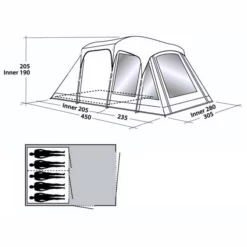 Zelt Easy Camp Richmond 500 11 Zelt Easy Camp Richmond 500 -Camping Geschäft rich20432